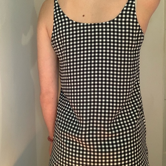 REITMANS - Black & White Plaid 2 Style Tank - Picture 2 of 2